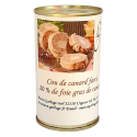 jambon de bayonne roulé  20 % de foie gras de canard