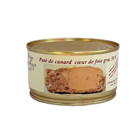 Pâté 30 % de foie gras de canard 190 g